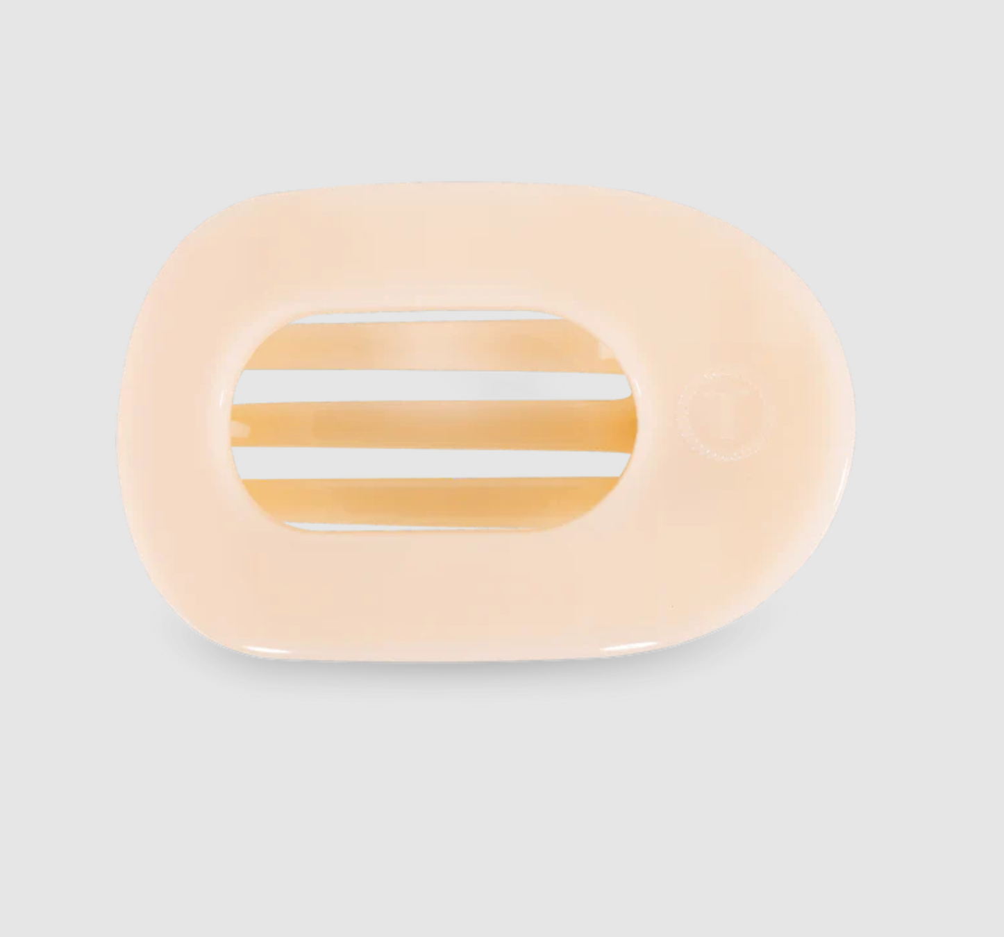 Flat Round Hair Clip-Medium