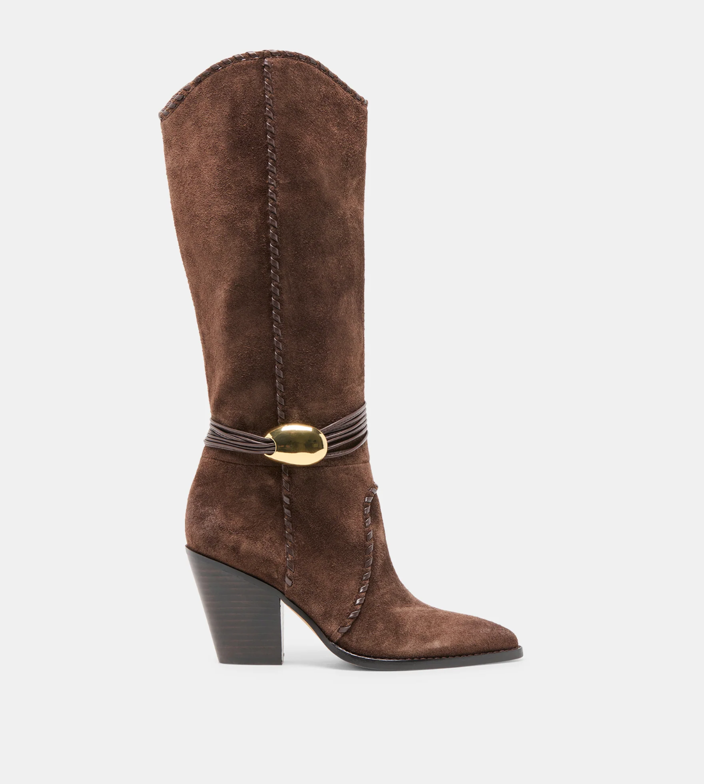 Jody Boot-Dark Brown Suede
