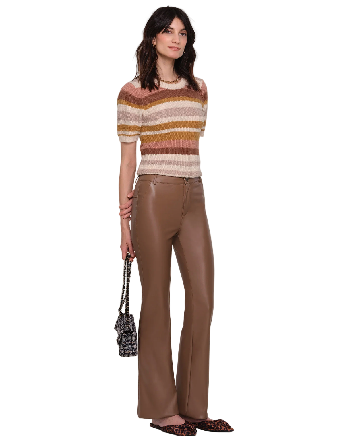 Elisaria Pant-Walnut