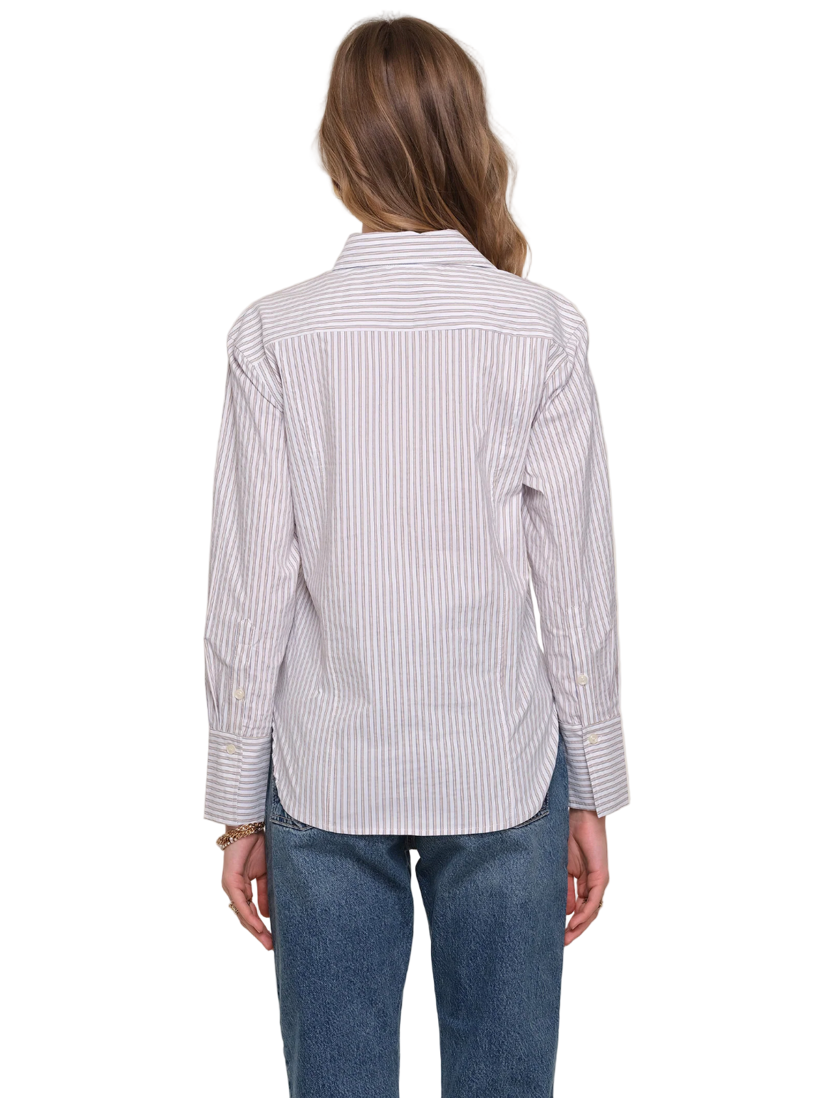 Solara Shirt-White/Tan