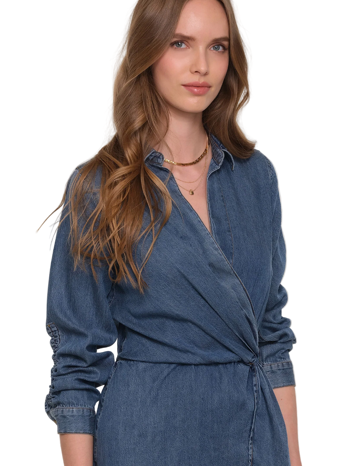Elias Dress-Blue