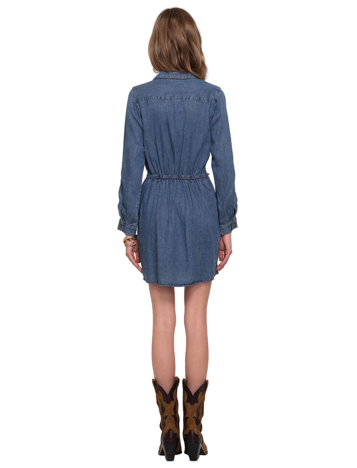 Elias Dress-Blue