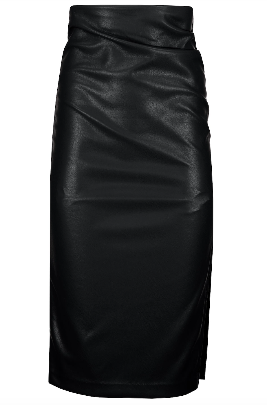 Colette Midi Skirt-Black
