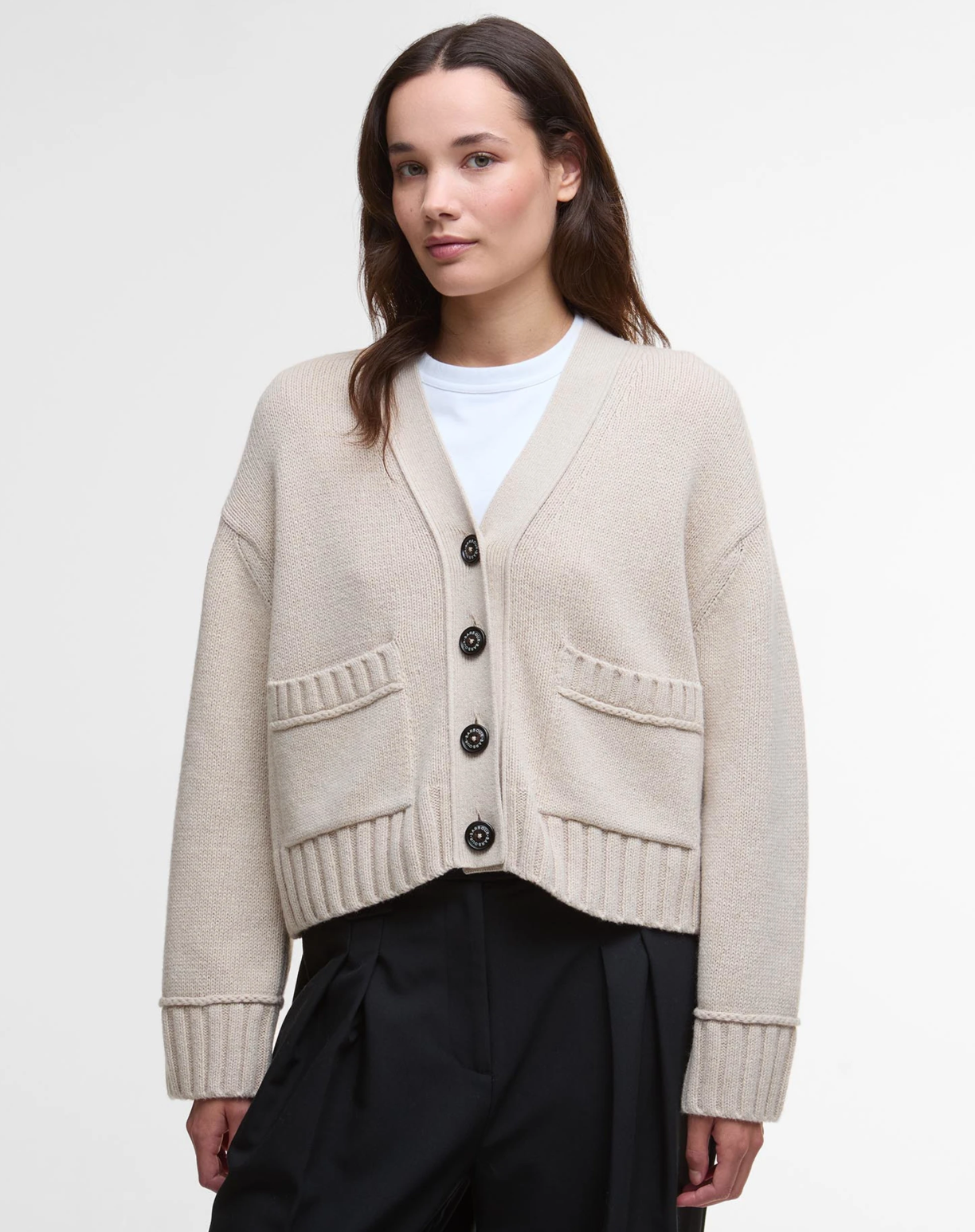 Faye Cardigan-Oatmeal