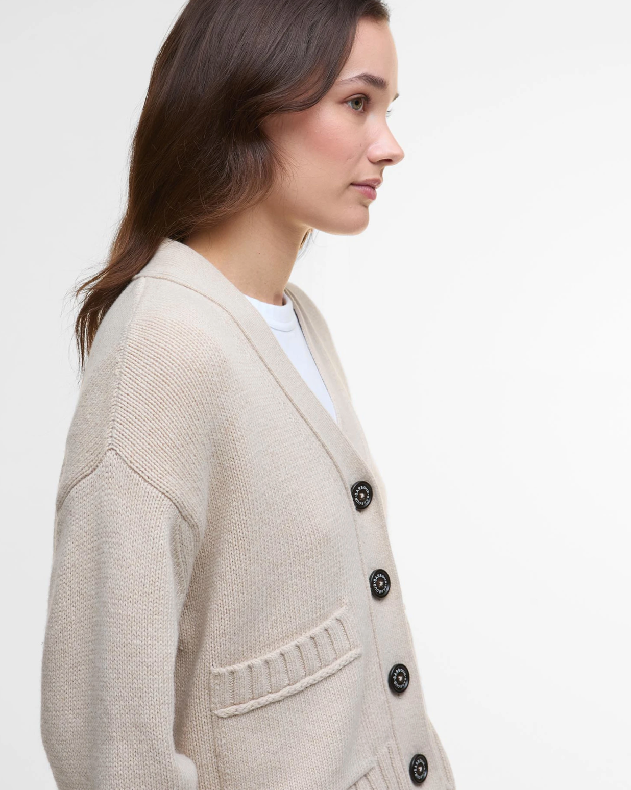 Faye Cardigan-Oatmeal