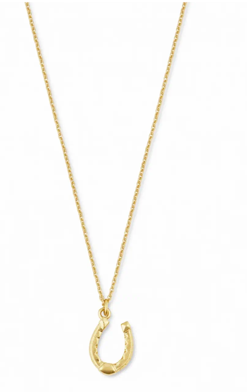 The Dainty Small Horseshoe Charm Necklace