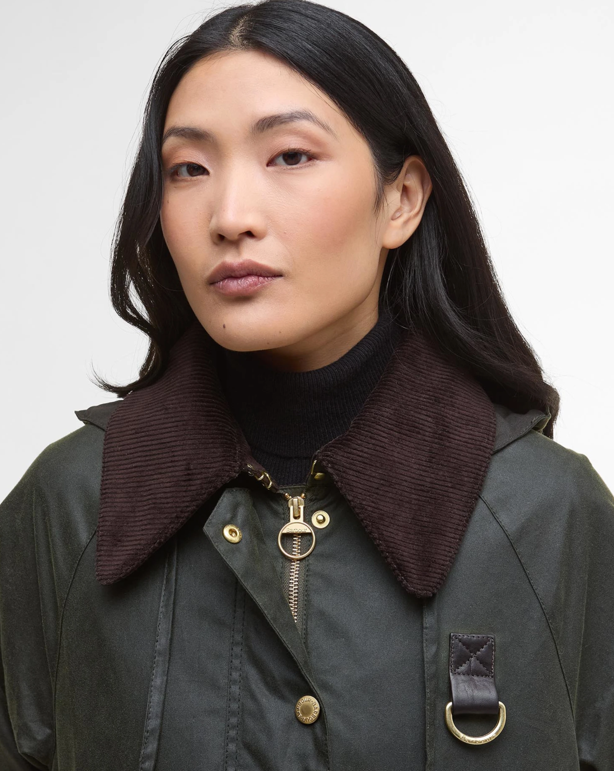 Reighton Waxed Jacket-Fern