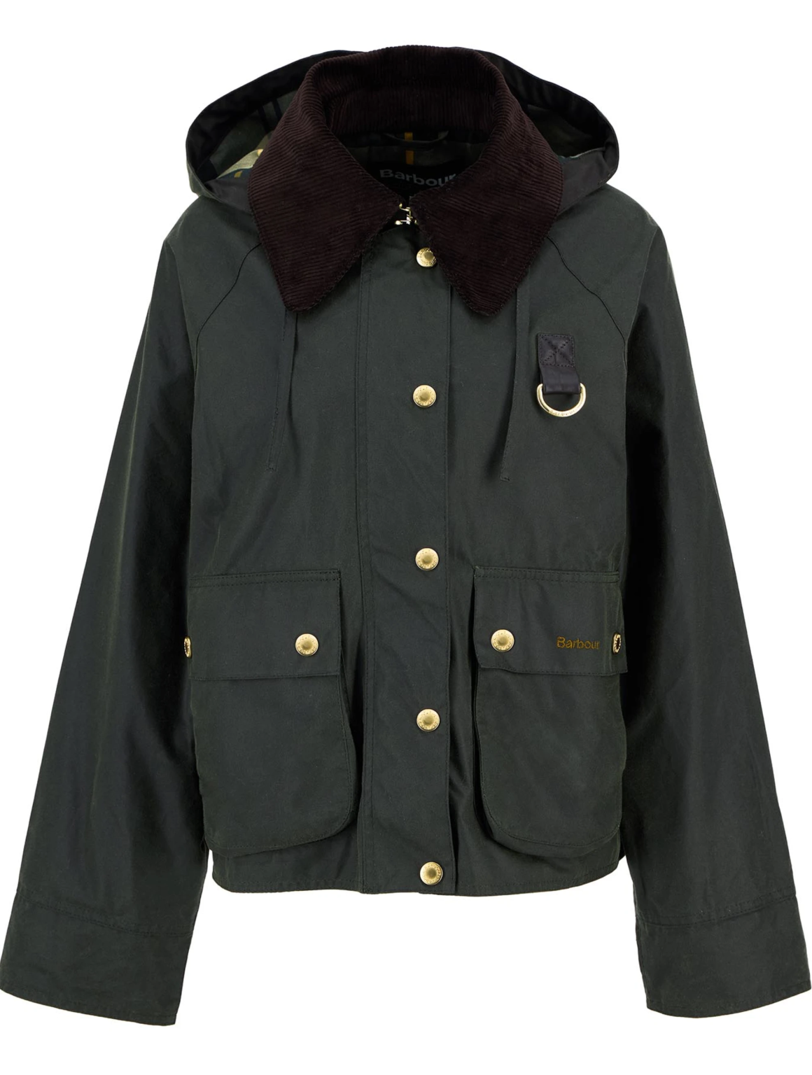 Reighton Waxed Jacket-Fern