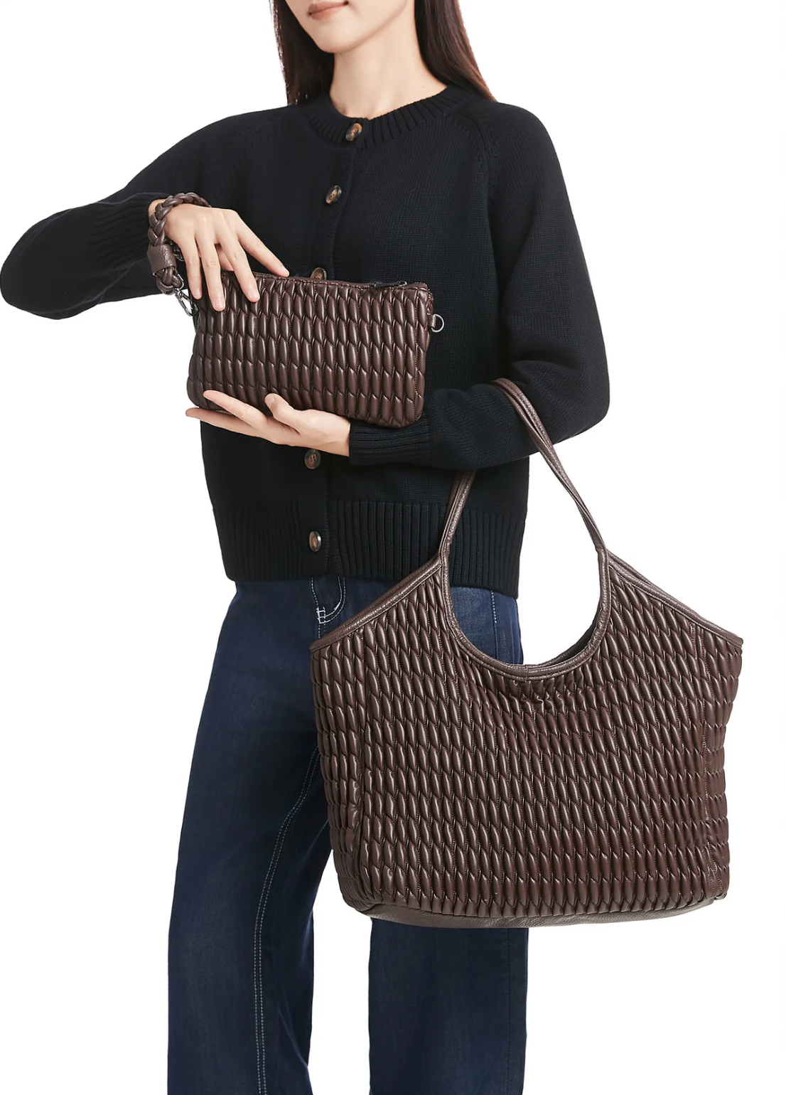Isla Tote-Chocolate