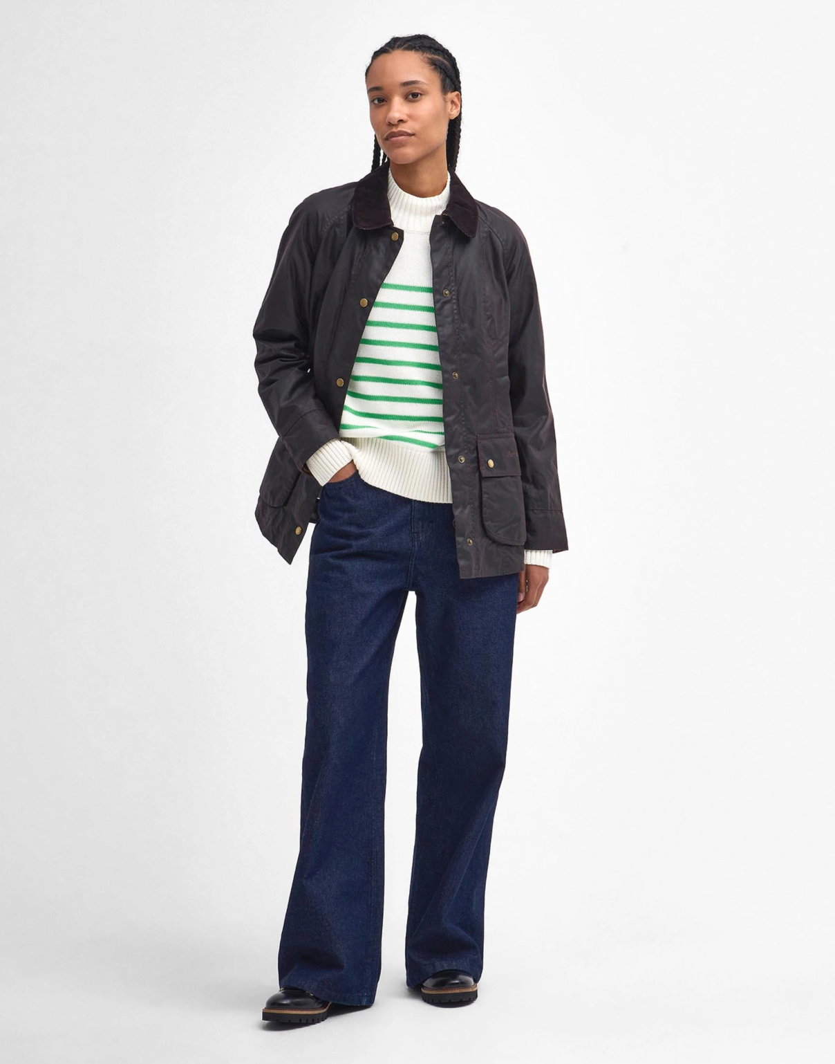 Beadnell Waxed Jacket-Rustic