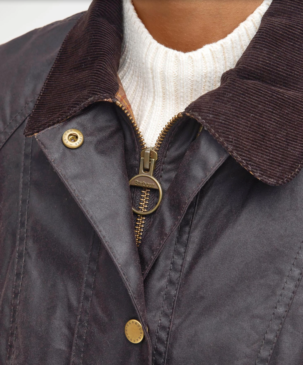Beadnell Waxed Jacket-Rustic