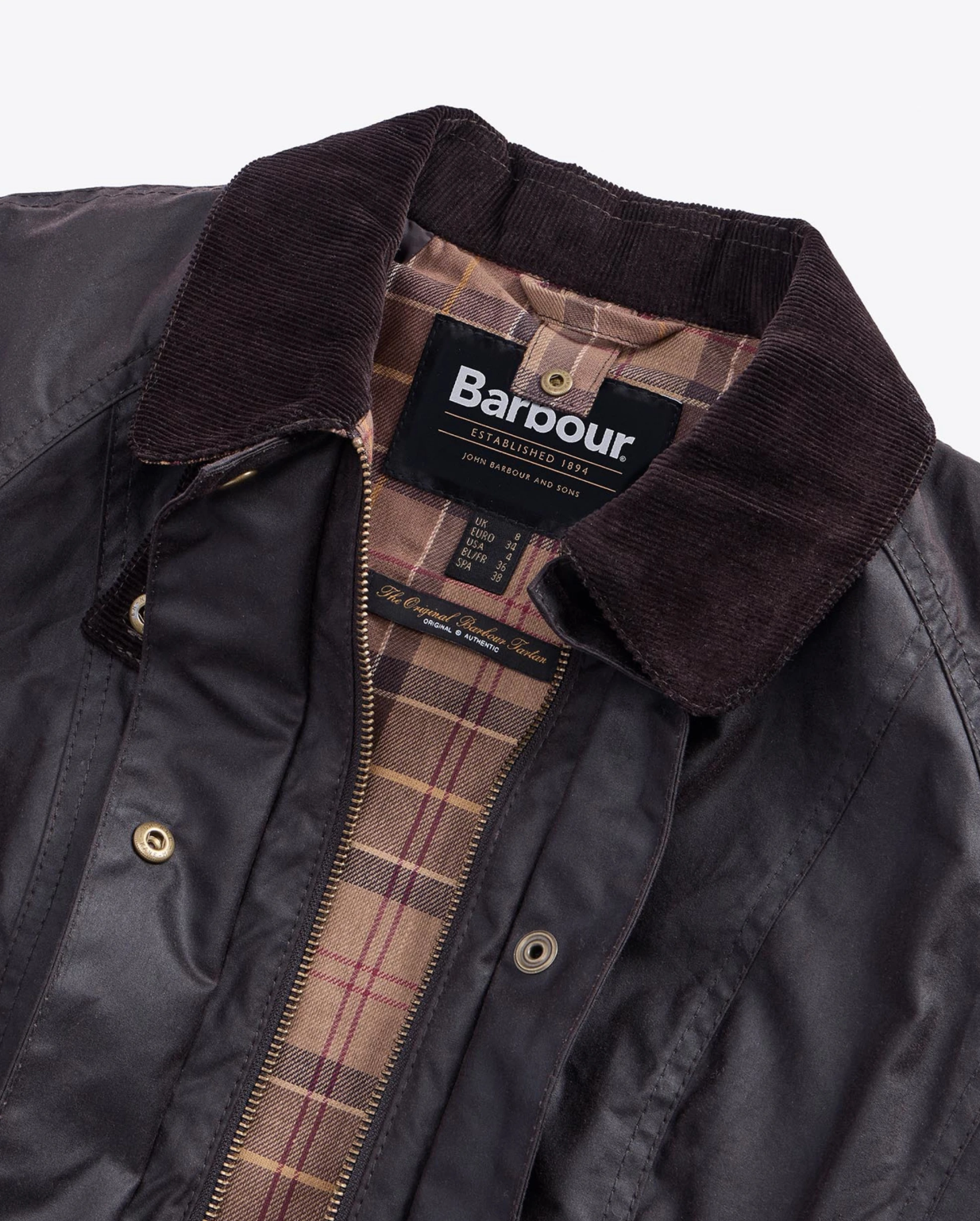 Beadnell Waxed Jacket-Rustic