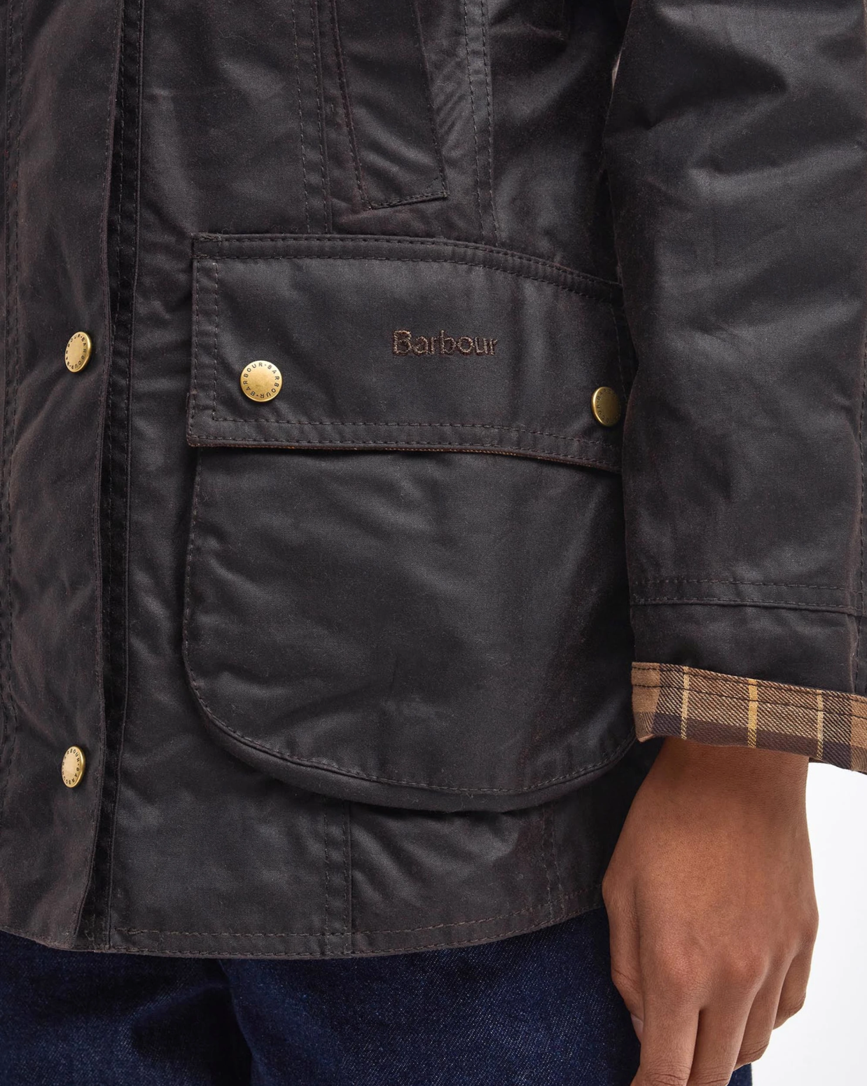 Beadnell Waxed Jacket-Rustic