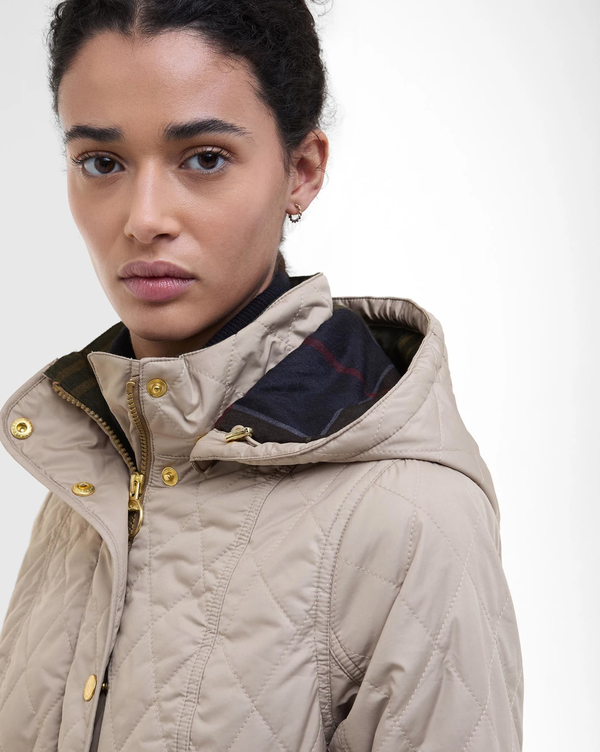Millfire Quilted Jacket-Tan