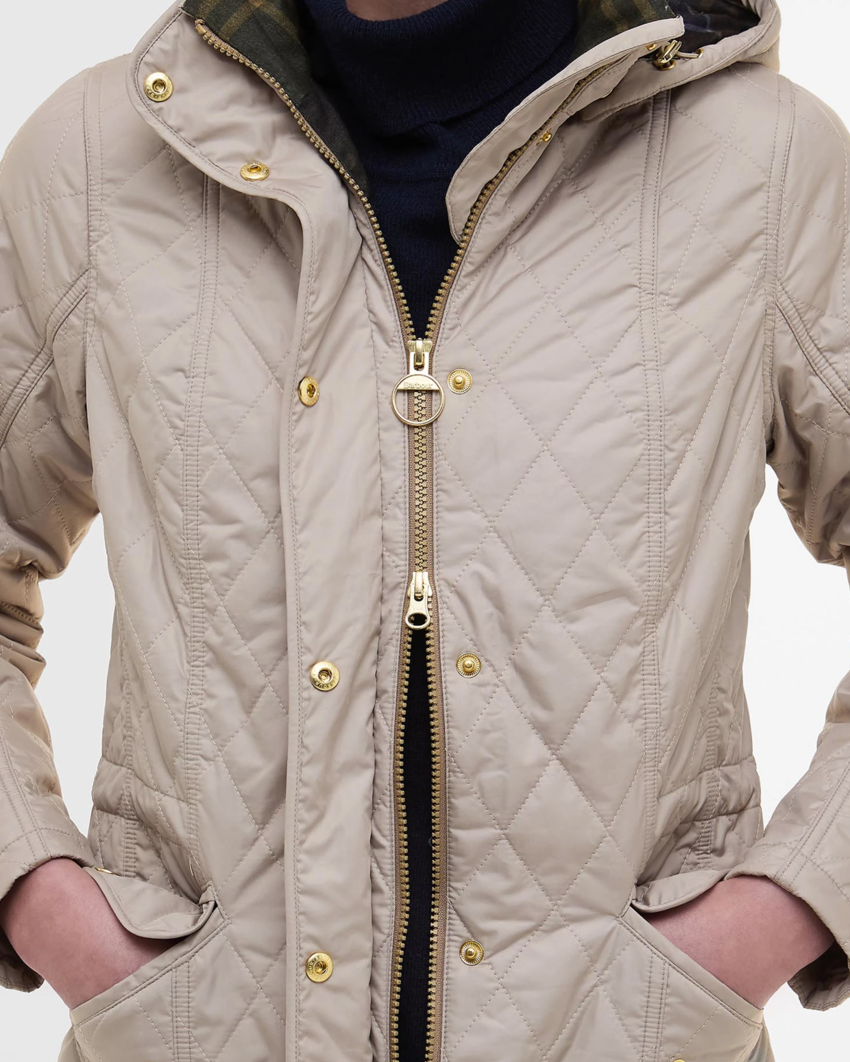 Millfire Quilted Jacket-Tan