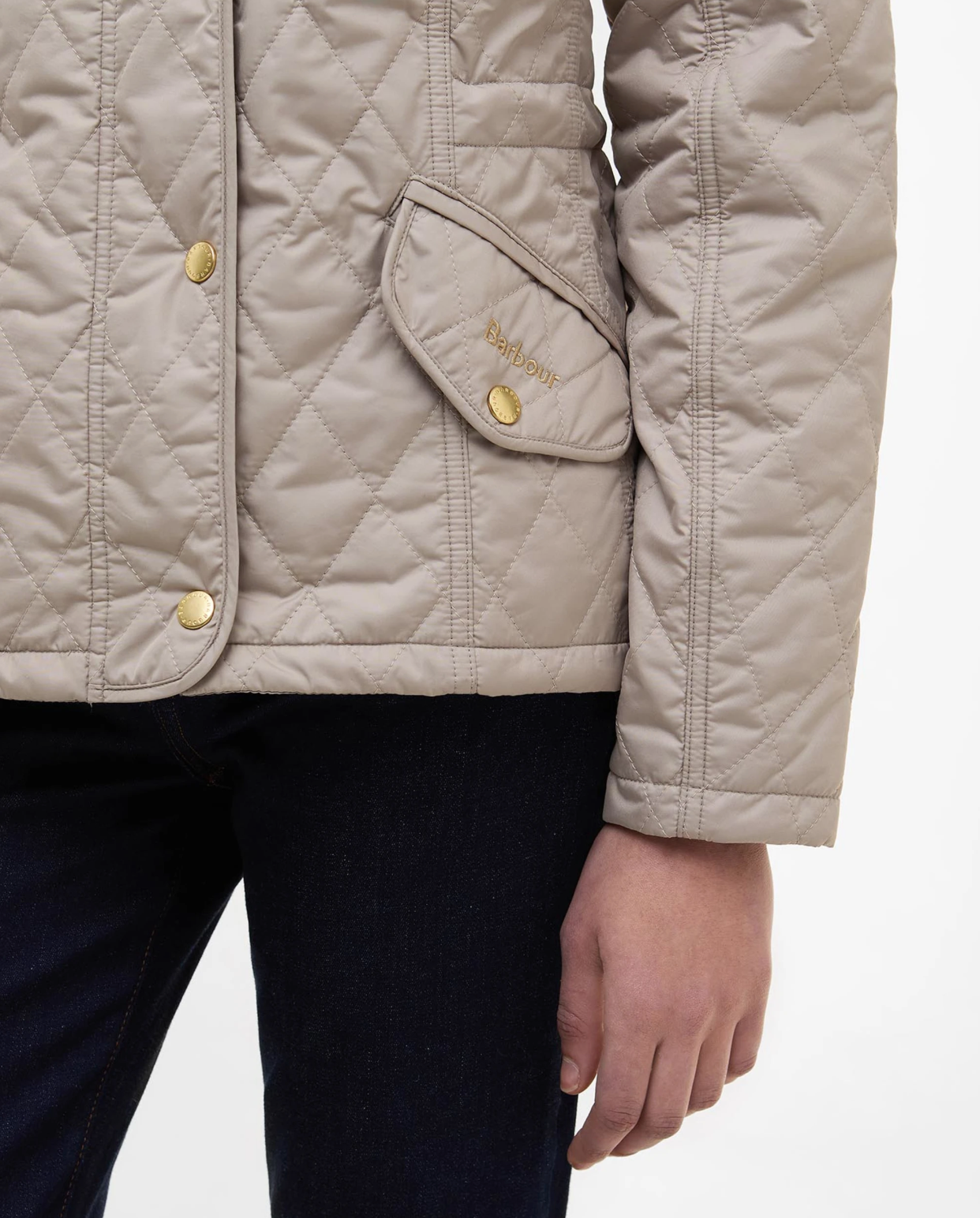 Millfire Quilted Jacket-Tan