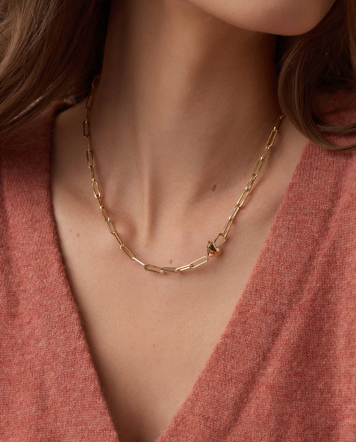 Heart Padlock Necklace