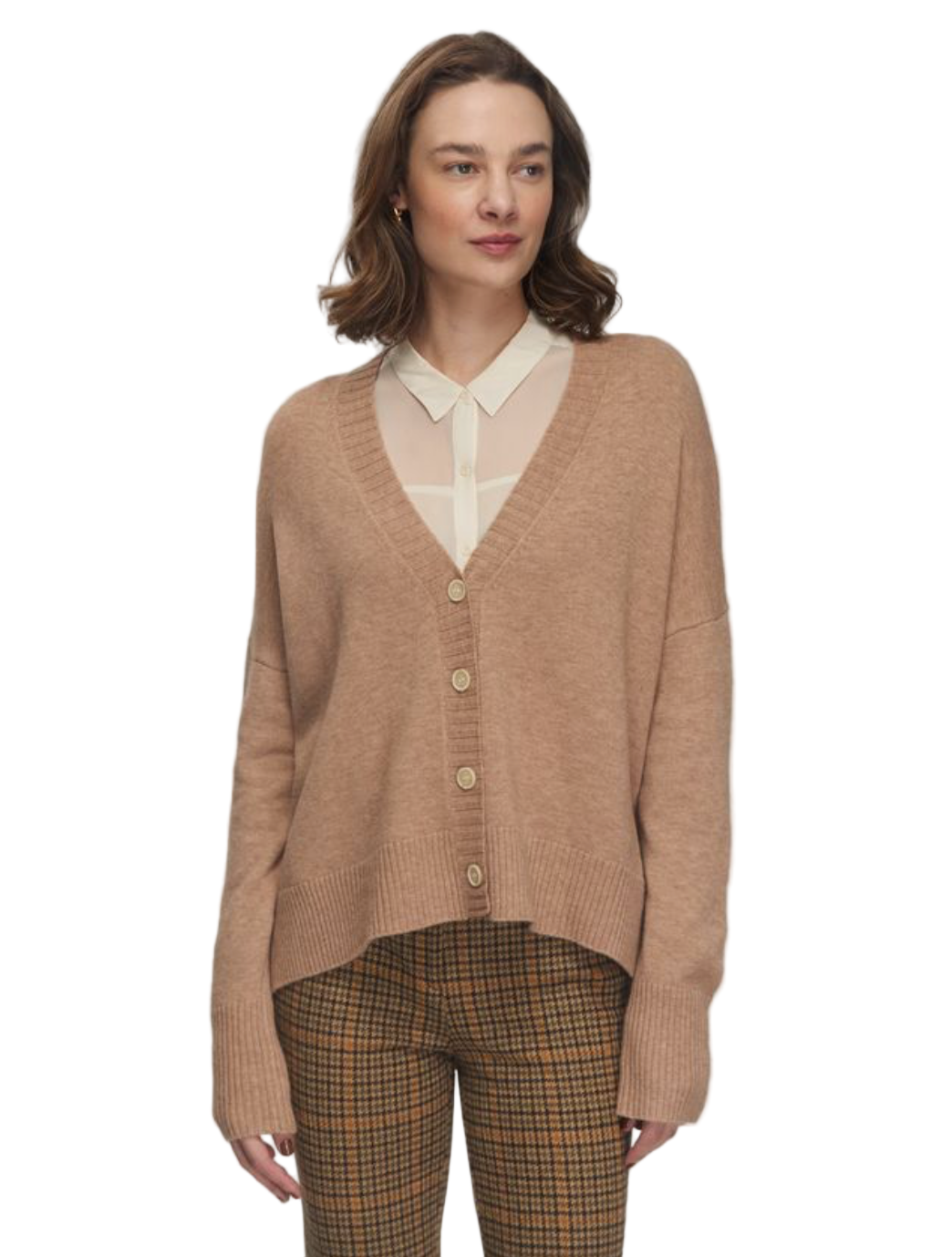 Gwyneth Cardigan-Camel