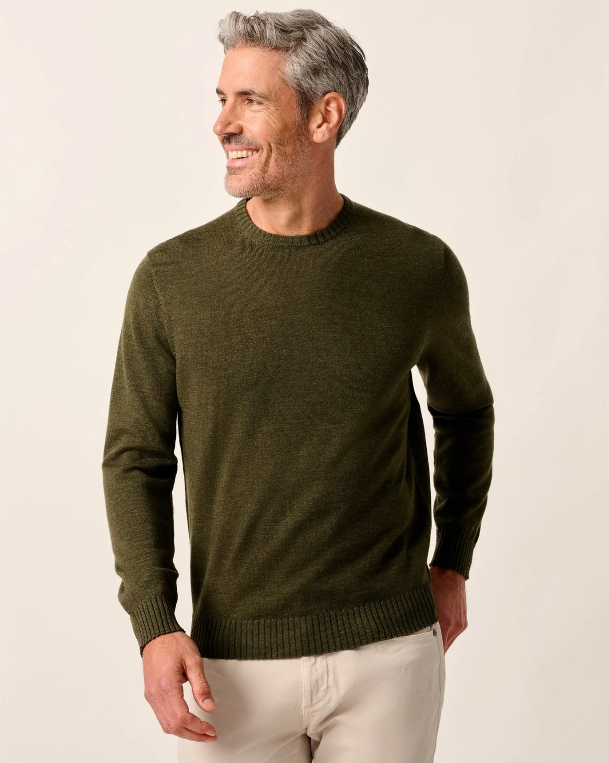 Ronald Merino Wool Sweater-Forged