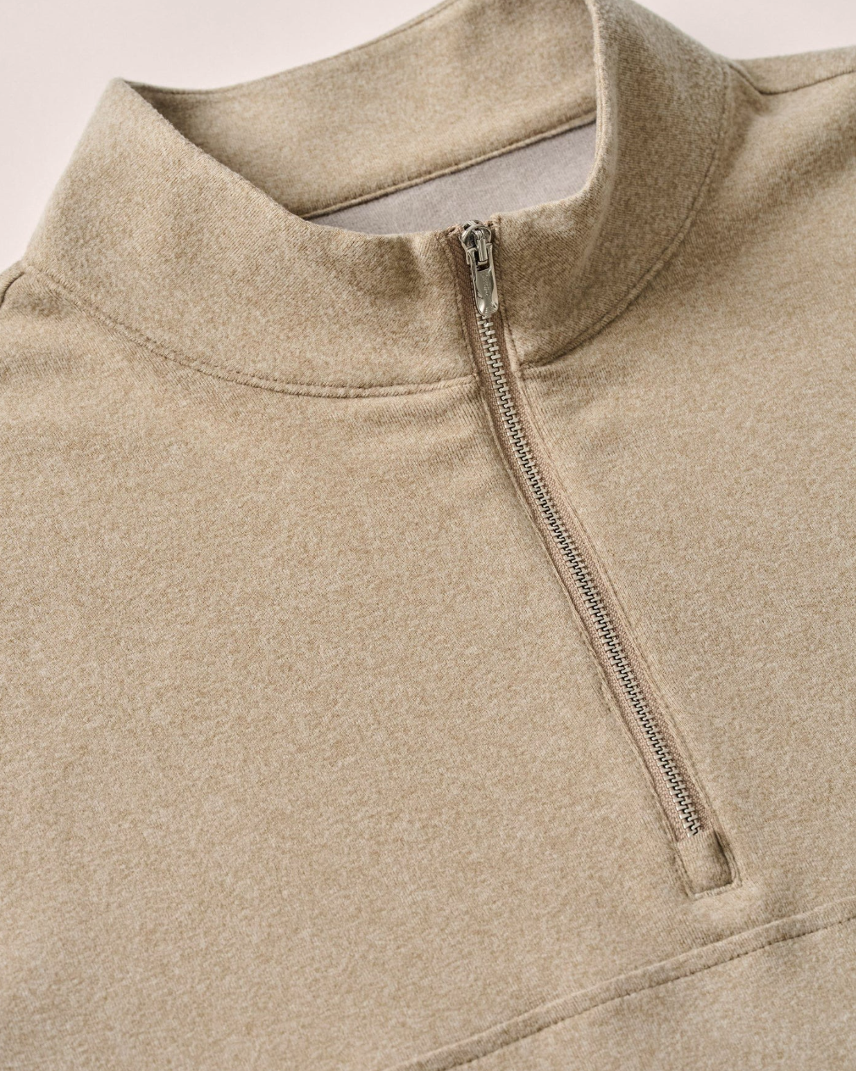 Mikey Performance Pullover-Almond