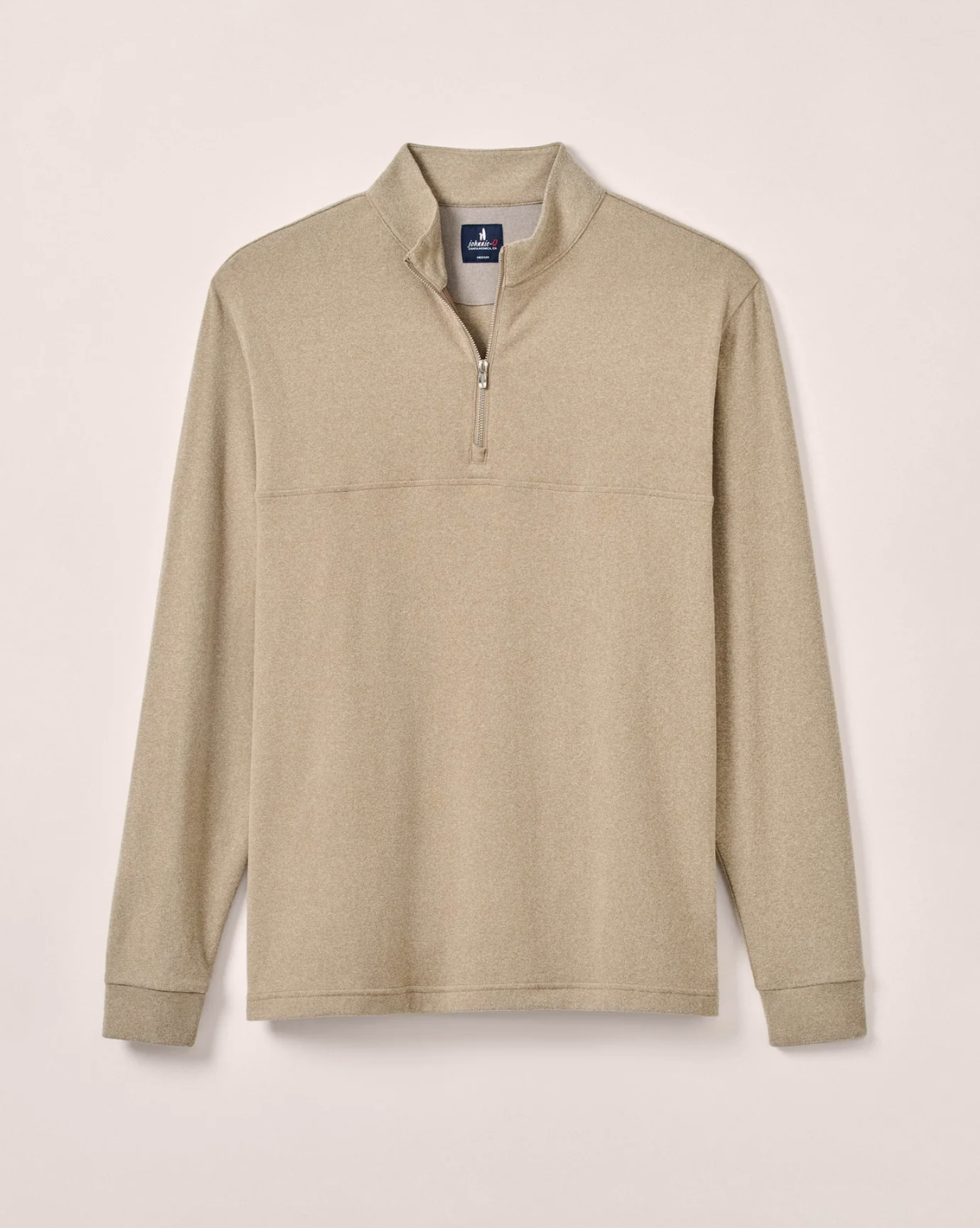 Mikey Performance Pullover-Almond