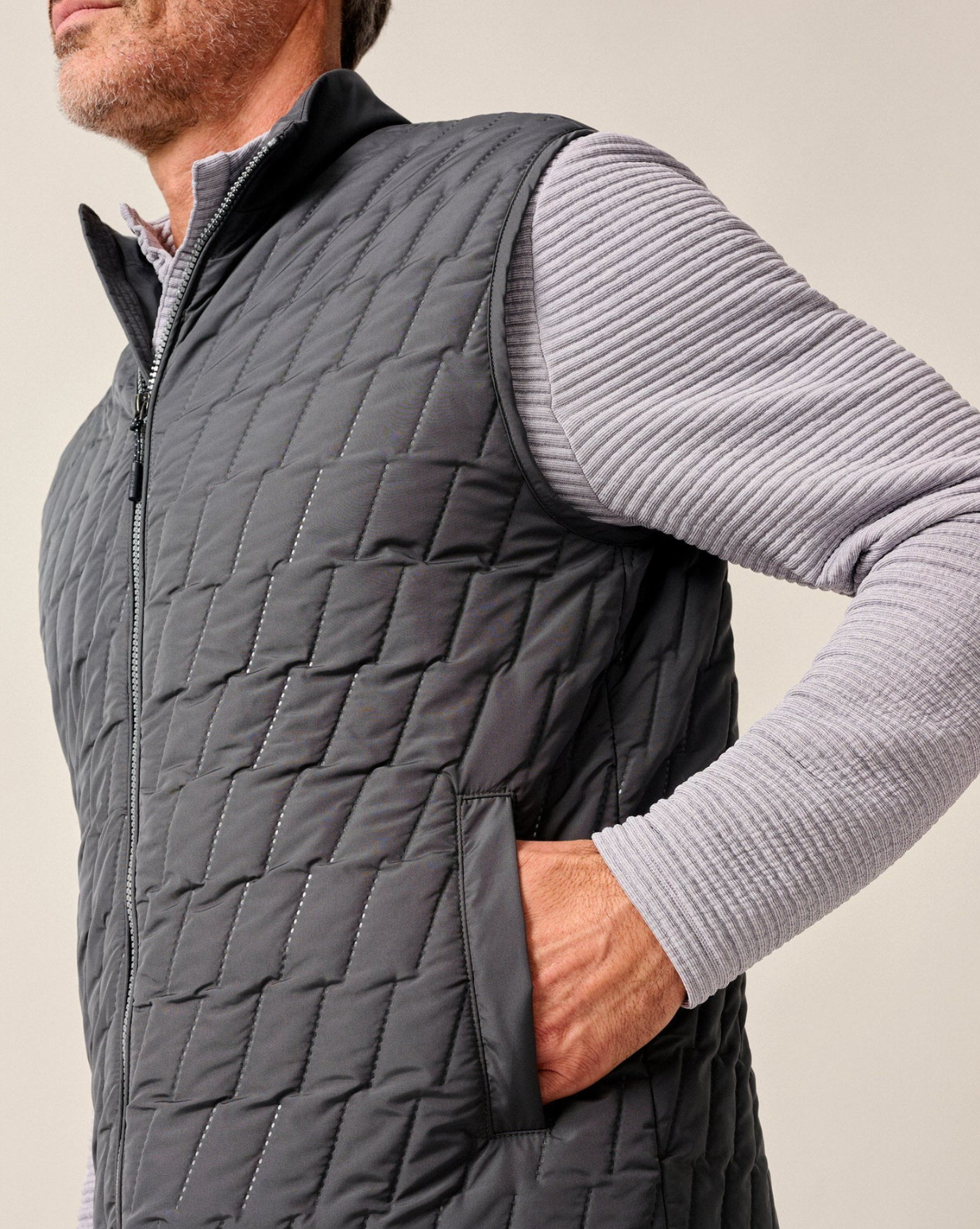 Belfry Vest-Dark Gray