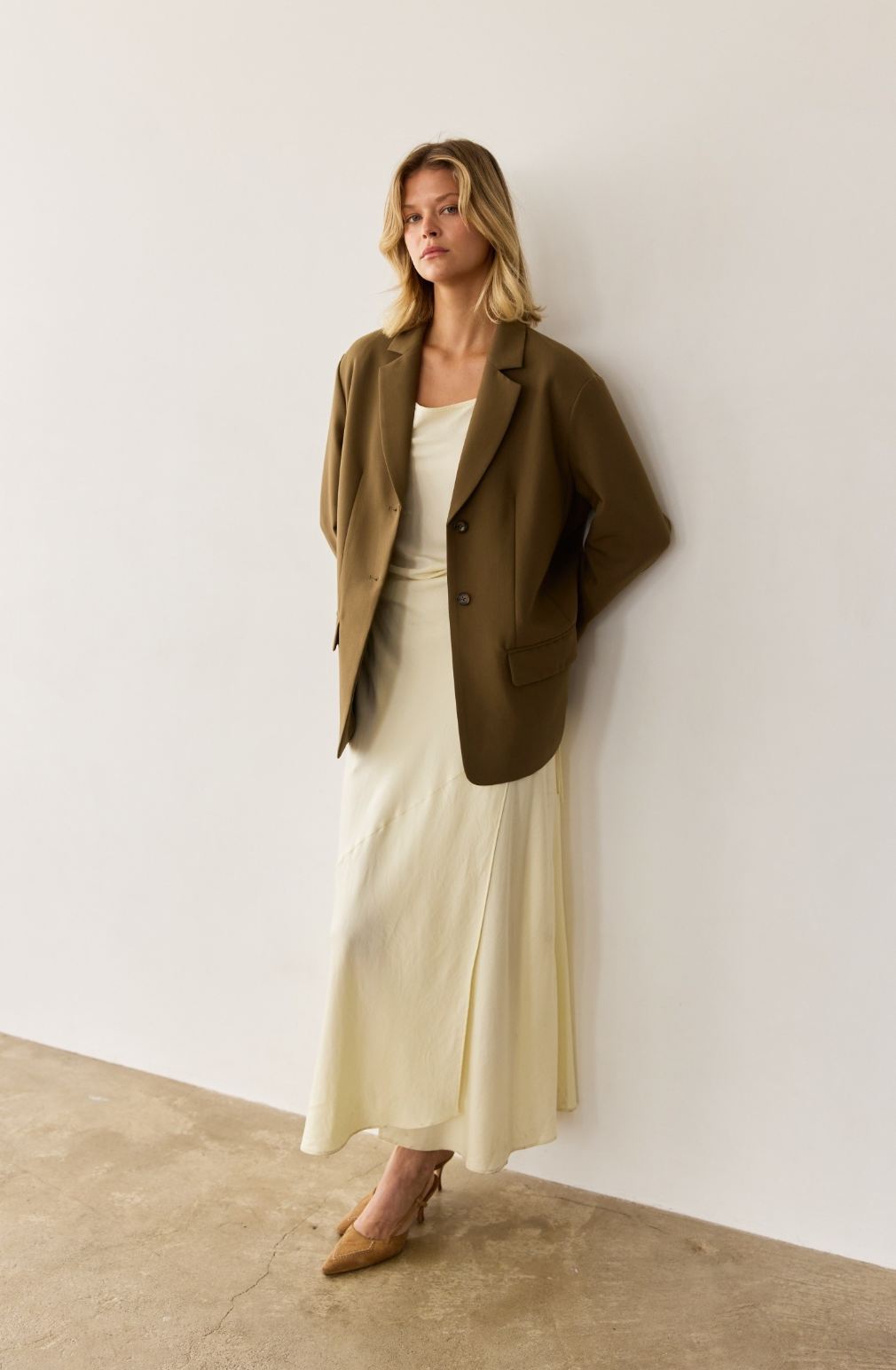 Sally Jacket-Olive Brown