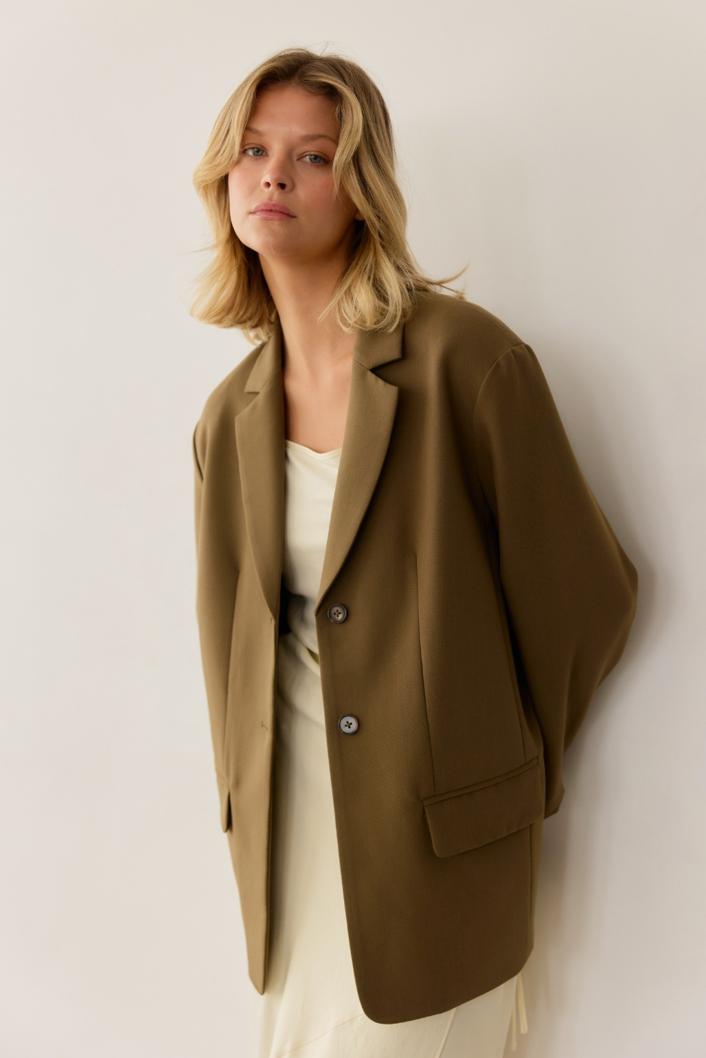 Sally Jacket-Olive Brown