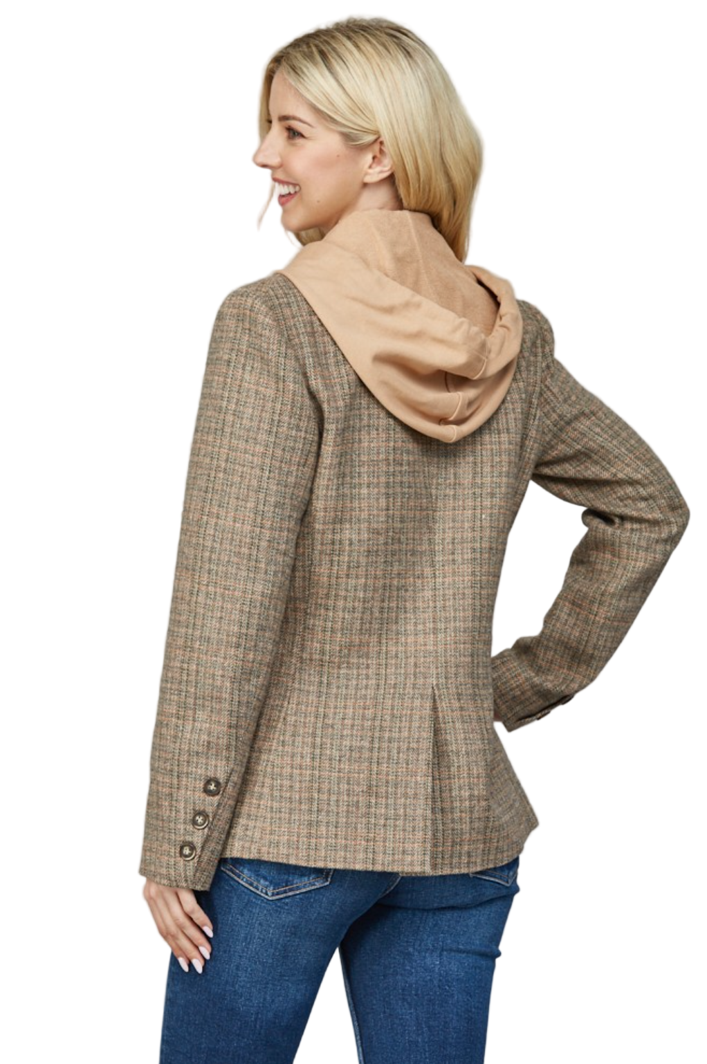 The Brooks Blazer-Tan Combo