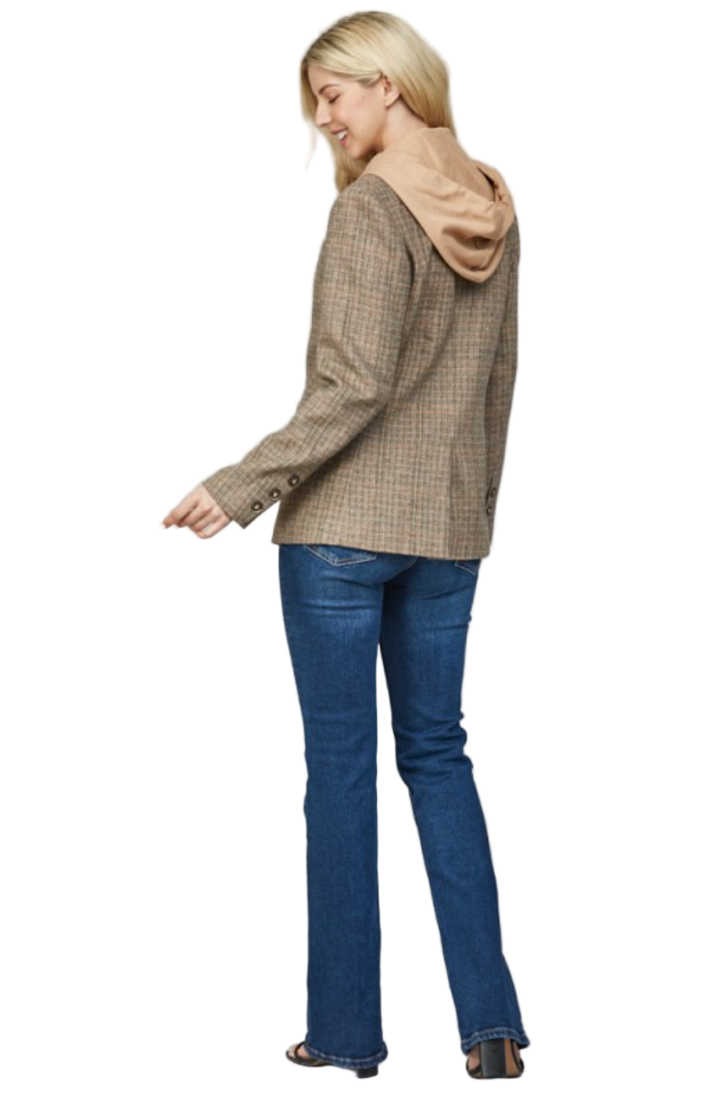 The Brooks Blazer-Tan Combo