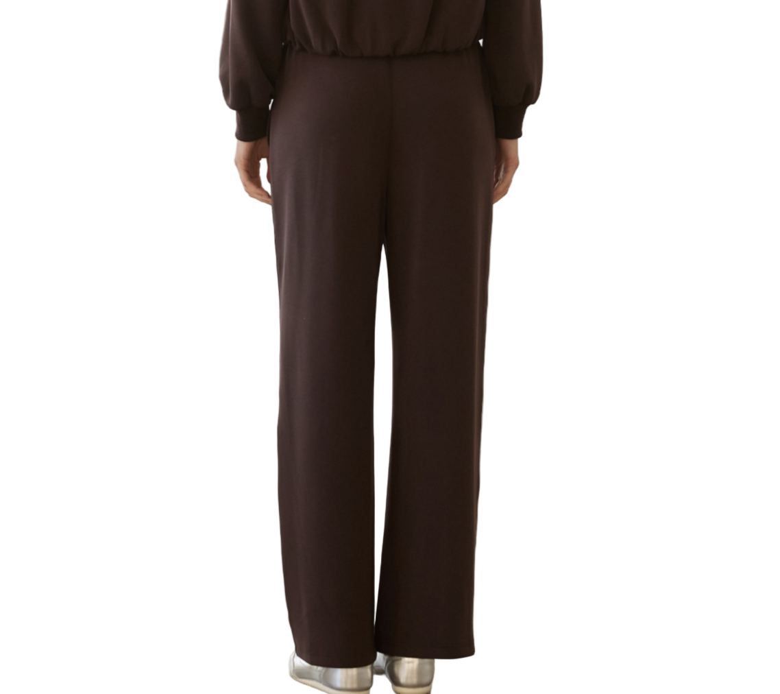 Modal Cozy Pants-Espresso