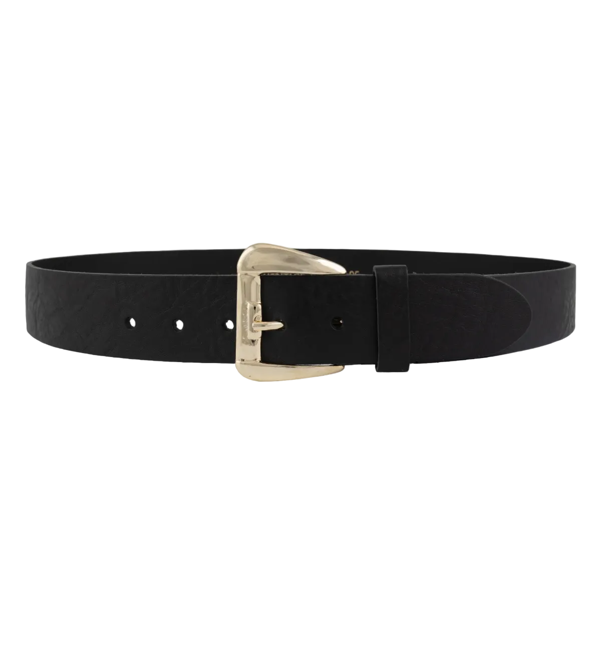 Enes Leather Belt-Black