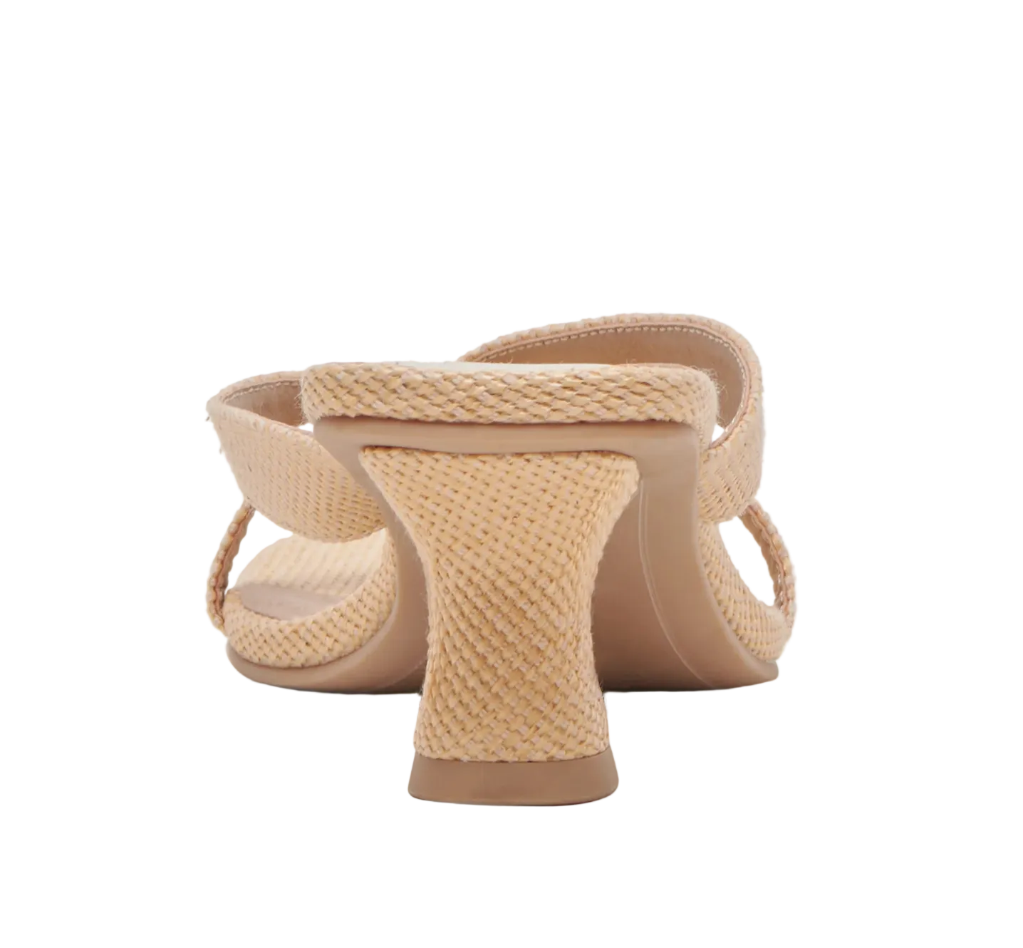 Brevel Heel-Natural Raffia