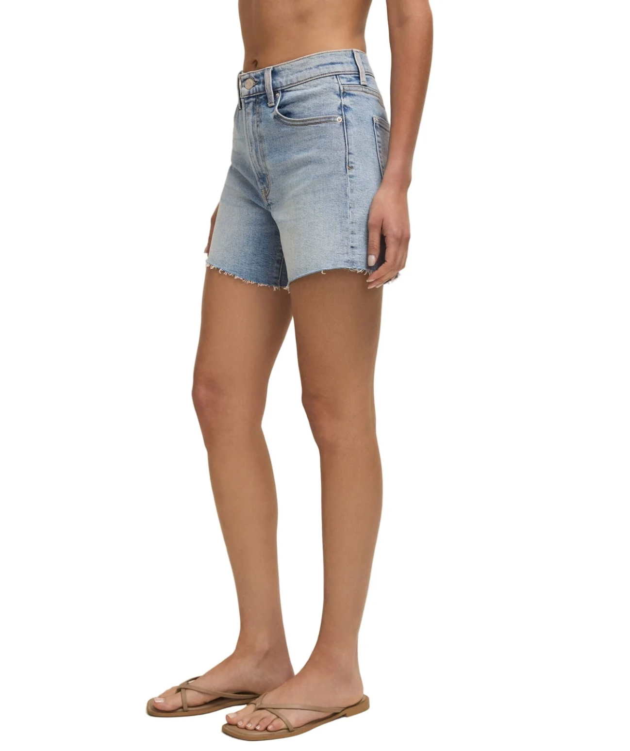 Jonah Mid Rise Denim Short-Avalon