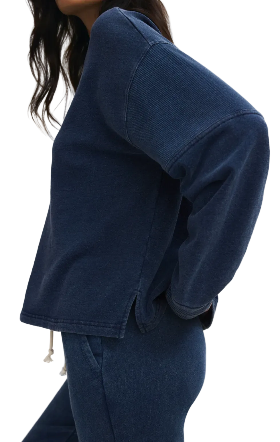 Delphine Sweatshirt-Indigo