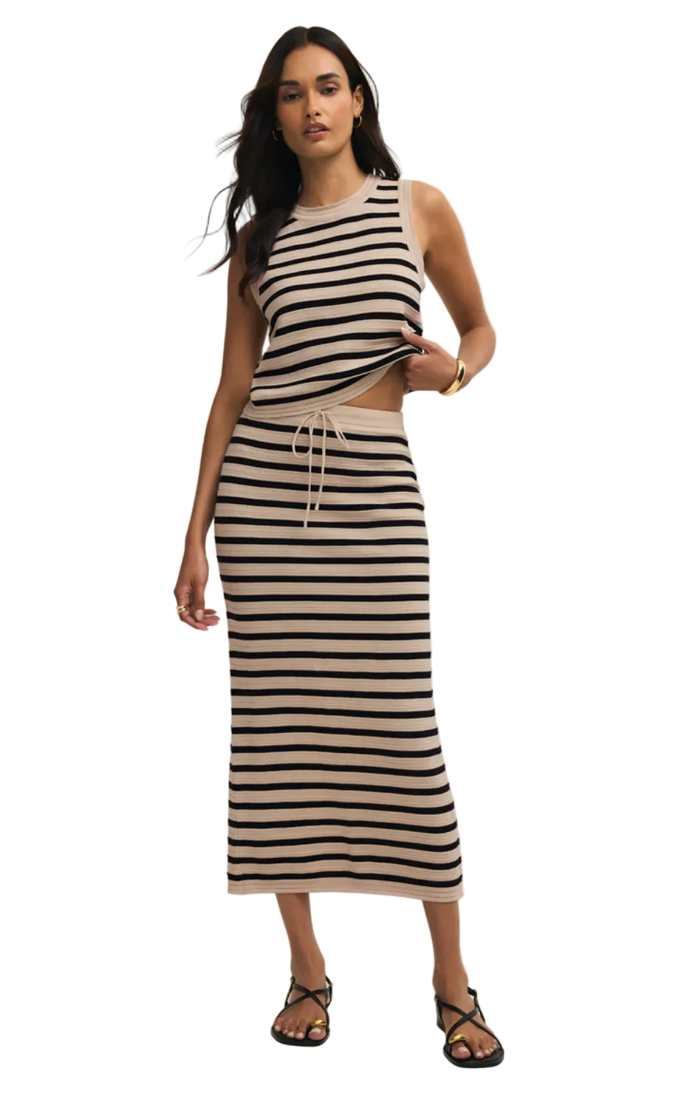 Emori Muscle Tank-Natural