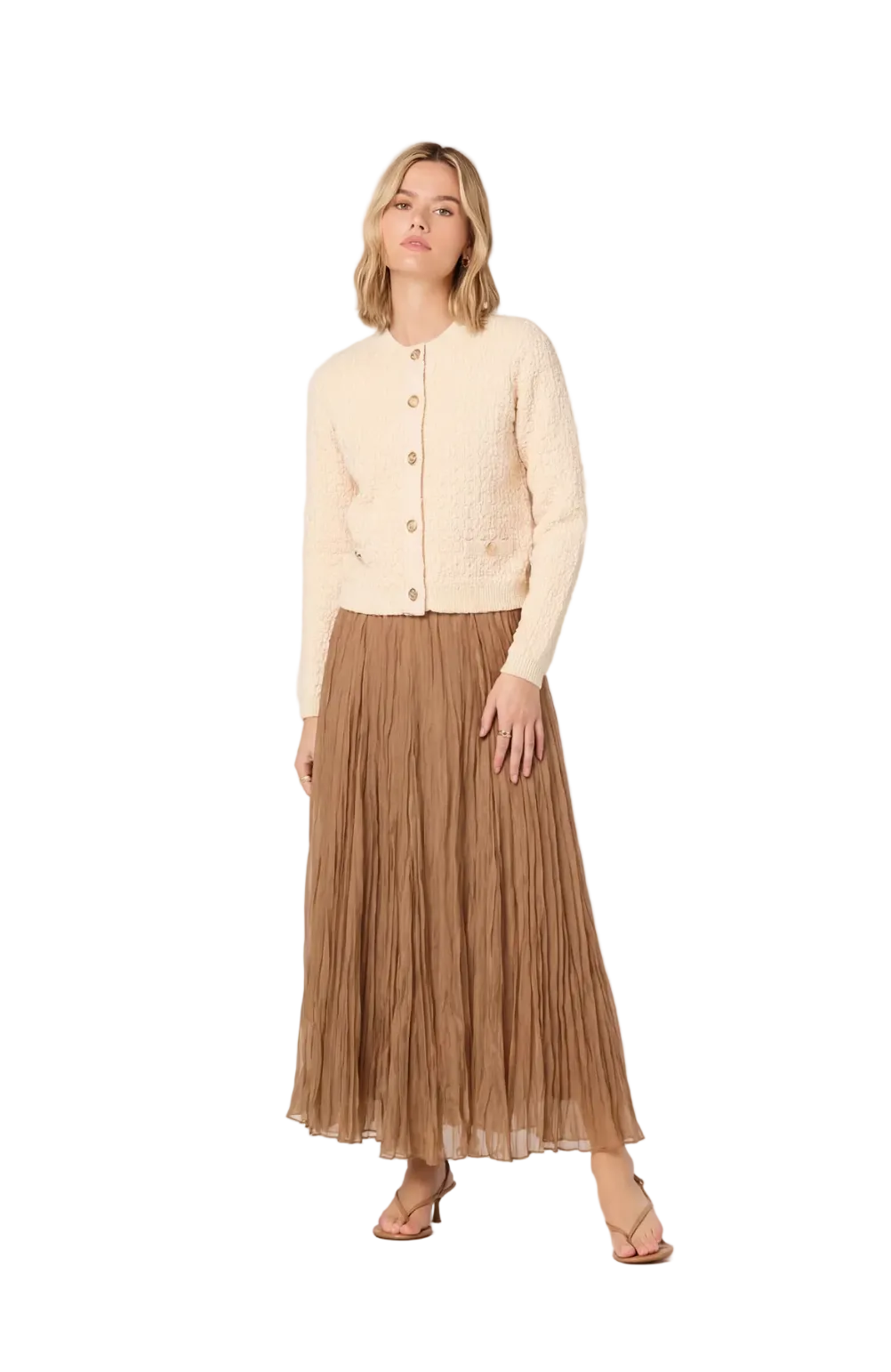 Darthy Cardigan-Cream