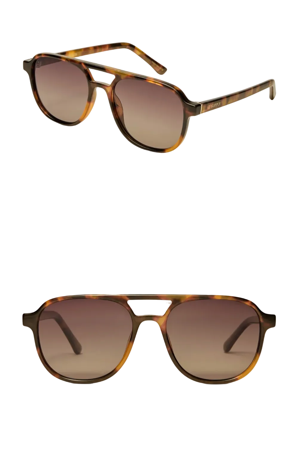 Tourist Sunglasses -Brown Tortoise