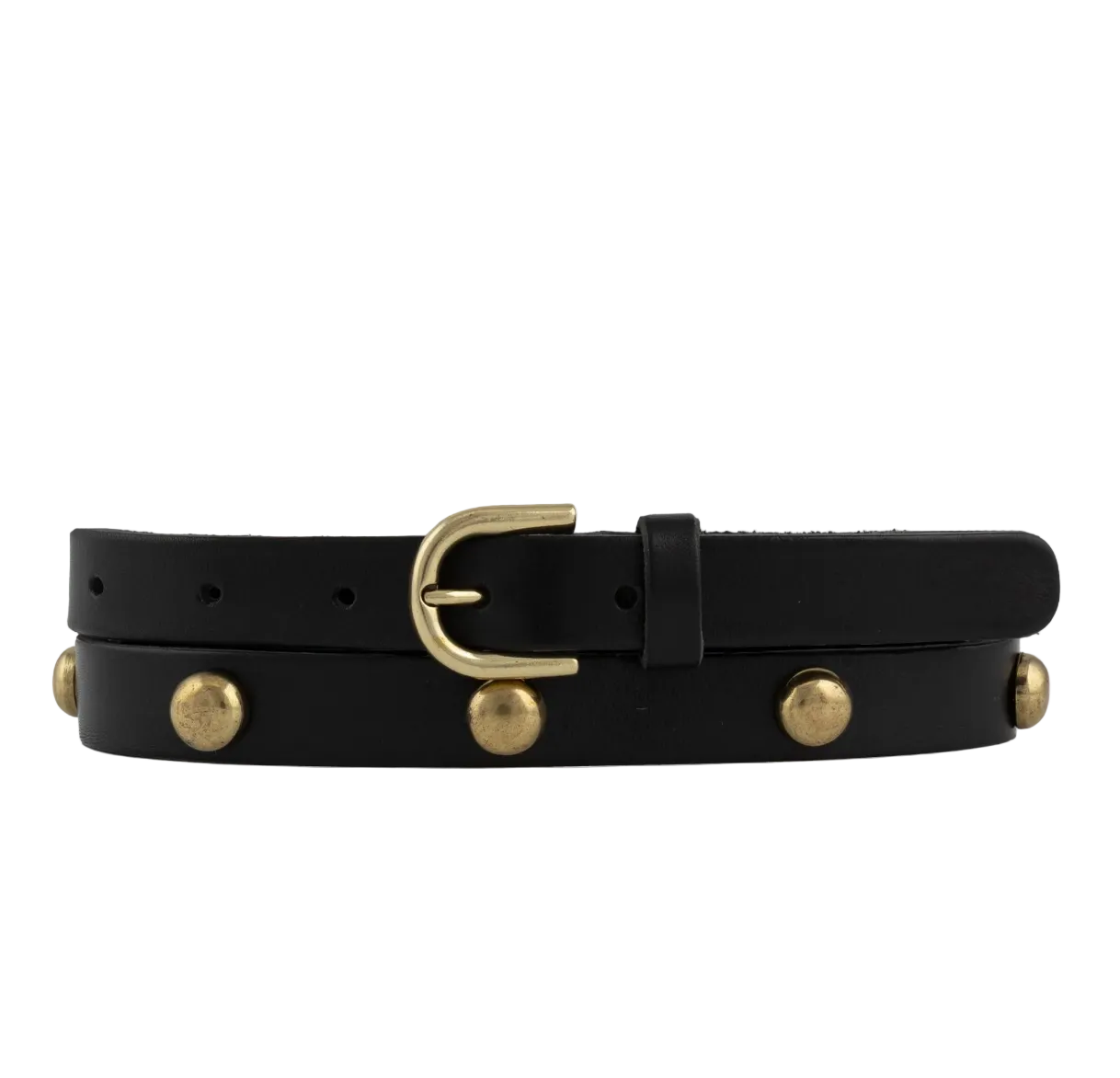 Antal Studded Leather Belt