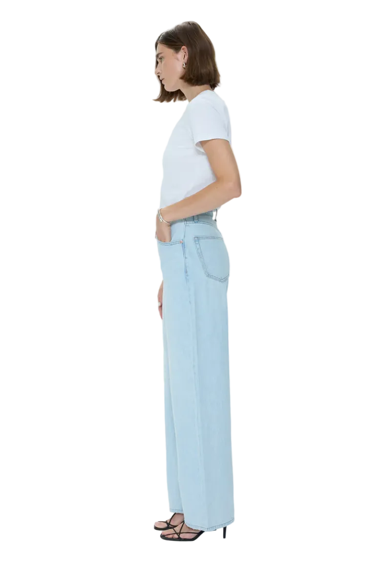 Tate Bowed Wide Leg Jean-Postcards