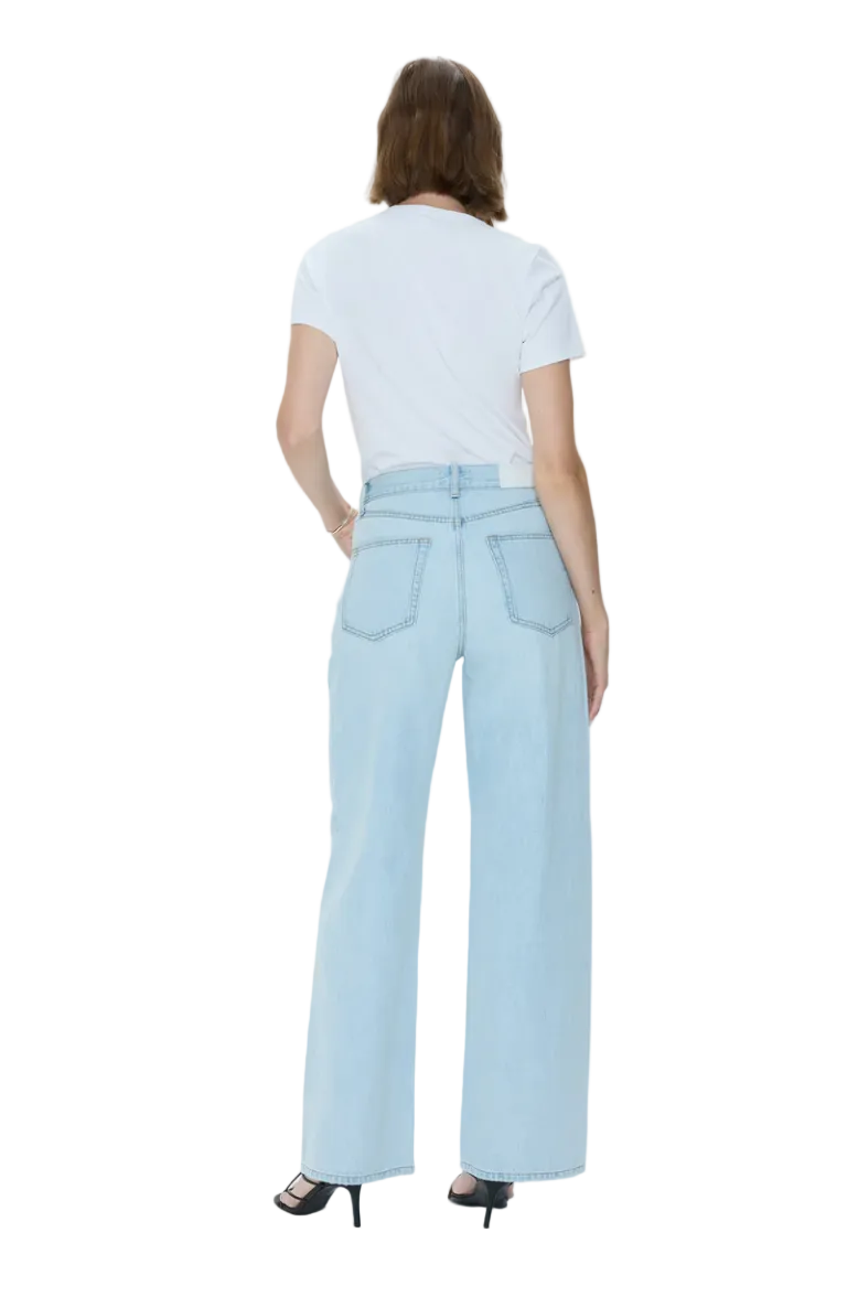 Tate Bowed Wide Leg Jean-Postcards
