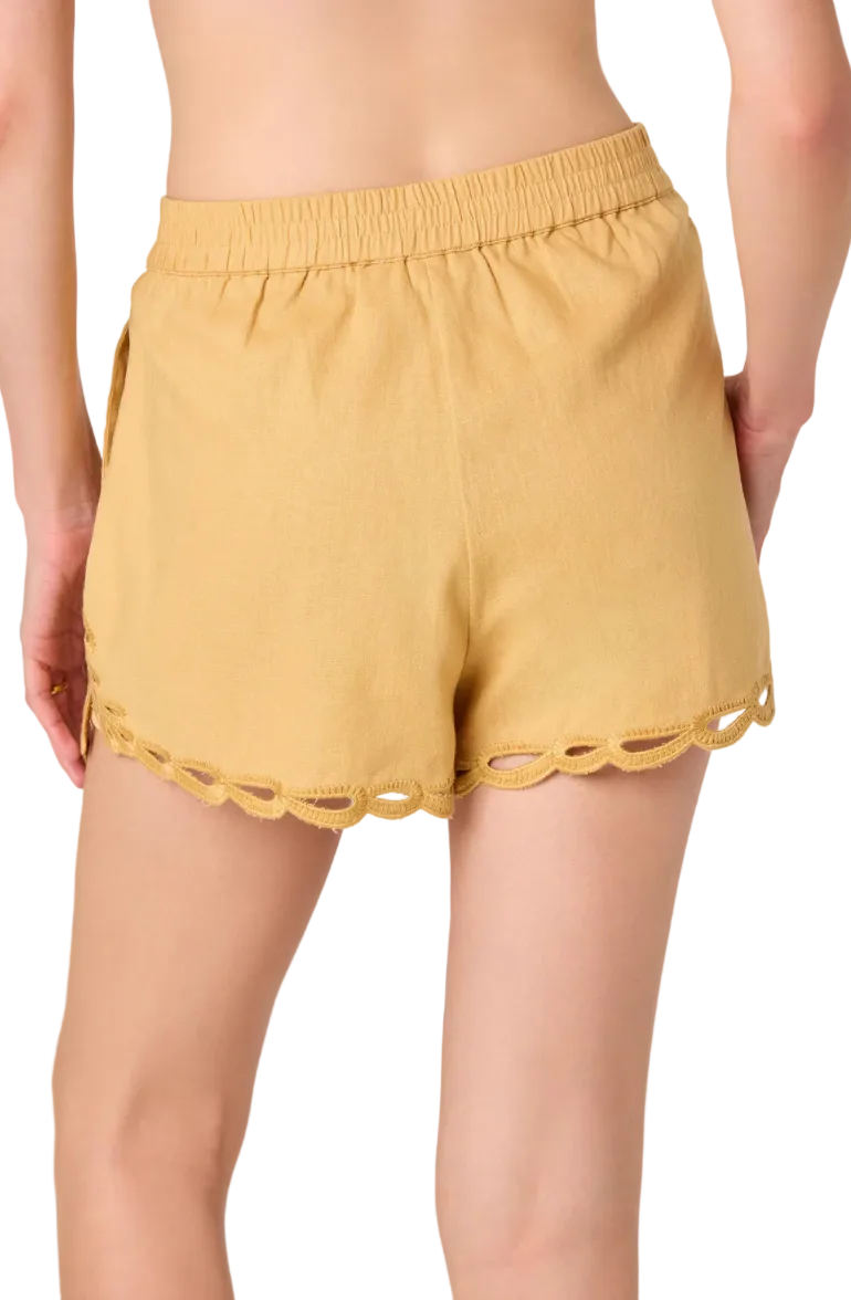 Joellyn Shorts-Mustard