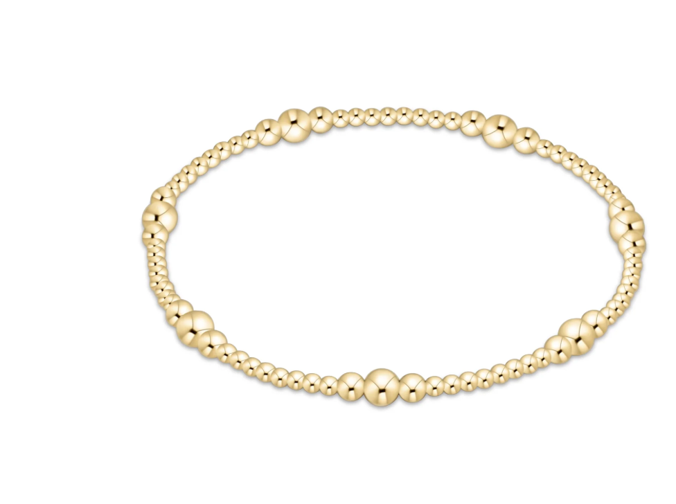Purpose Gold 4mm Bead Bracelet