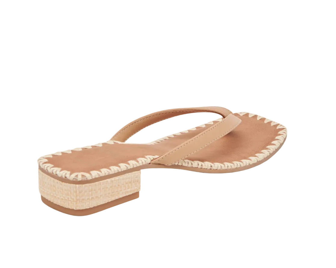 Barty Sandal-Light Tan Leather