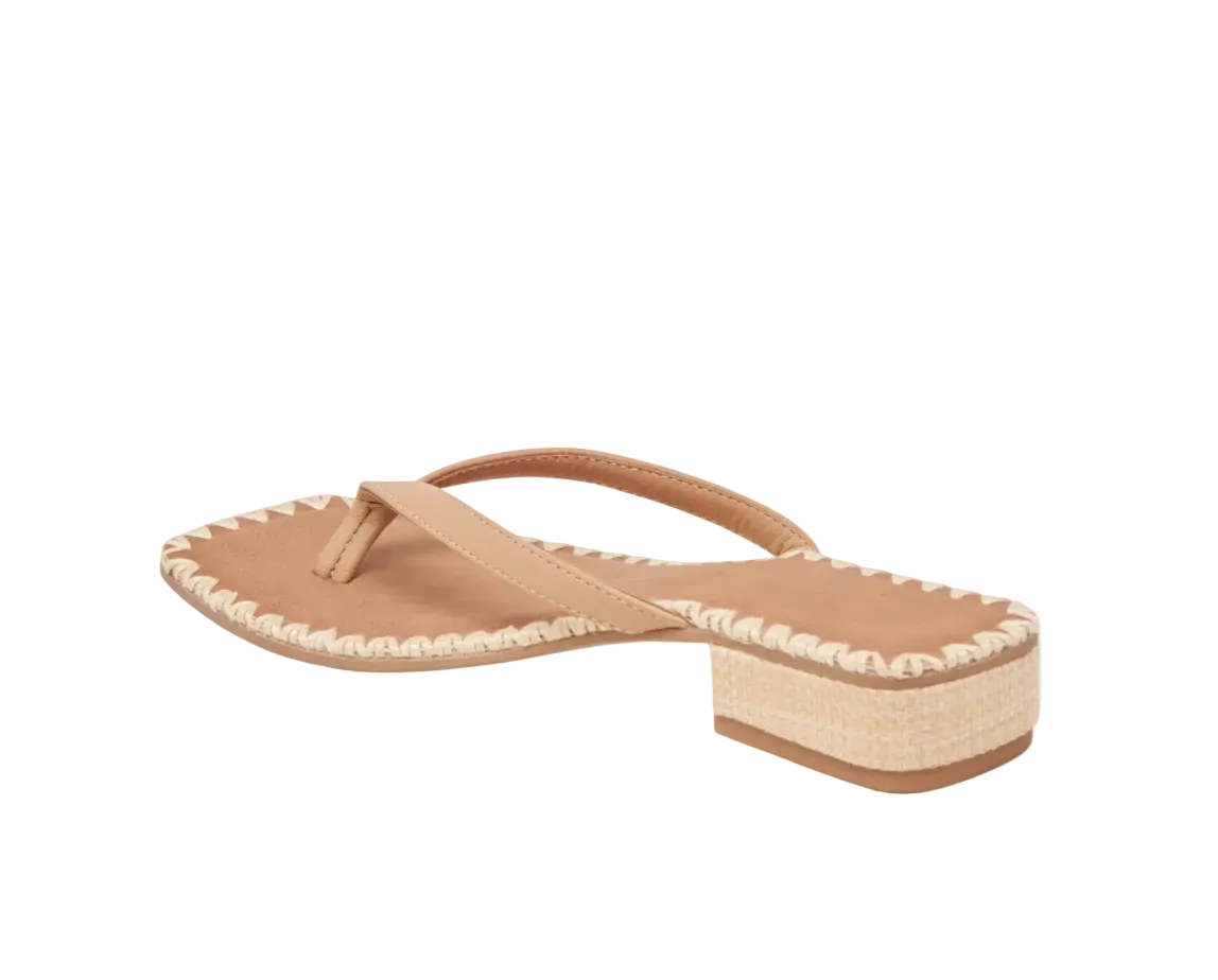 Barty Sandal-Light Tan Leather