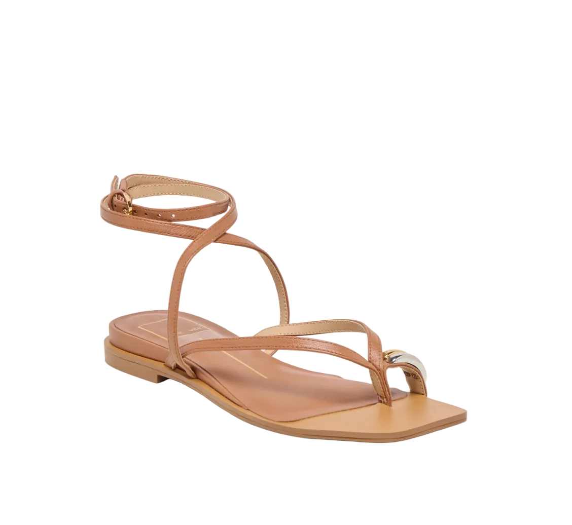 Tyrice Sandal-Tan Leather
