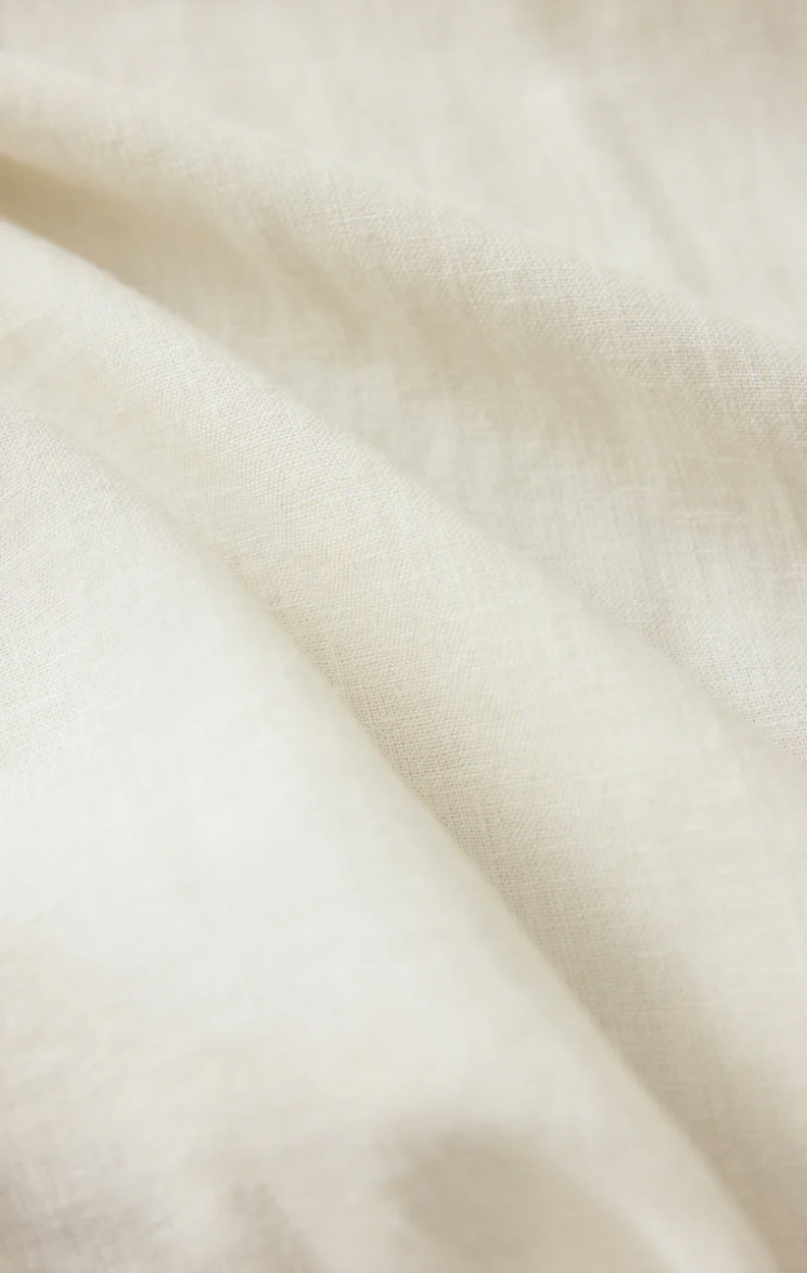 Lorna Linen Mini Skirt-Cloud