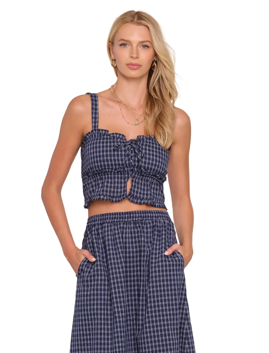 Shawn Two Piece Set-Indigo
