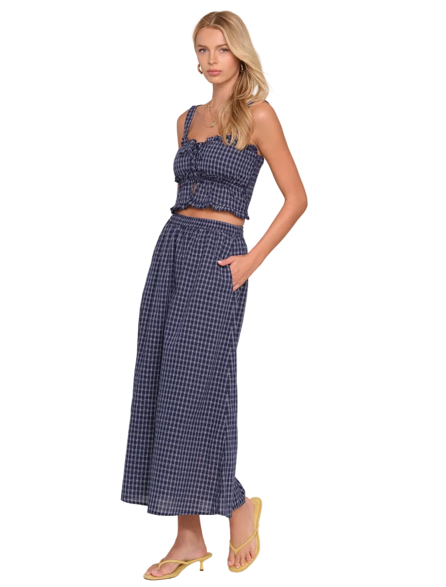 Shawn Two Piece Set-Indigo