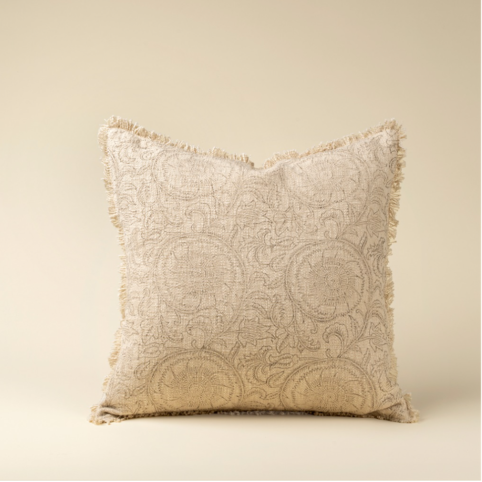 20x20 Botantique Fringe Pillow